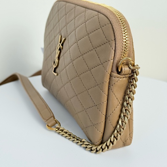 YSL Saint Laurent Gaby Chain Crossbody Pouch in Quilted Lambskin - Picture 9 of 16